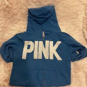 Blue Love Pink zip up